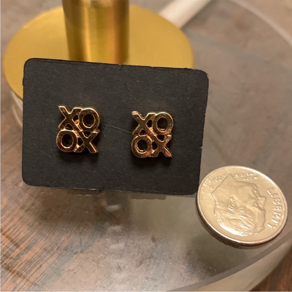 XOXO Hugs and Kisses Stud Earrings